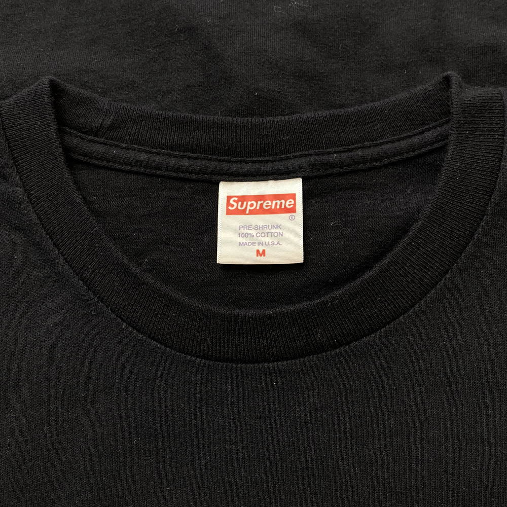 Supreme シュプリーム 17SS M.C. Escher Eye L/S Tee マウリッツ コルネリス エッシャー アイ 長袖 Tシャツ ブラック系 M【中古】