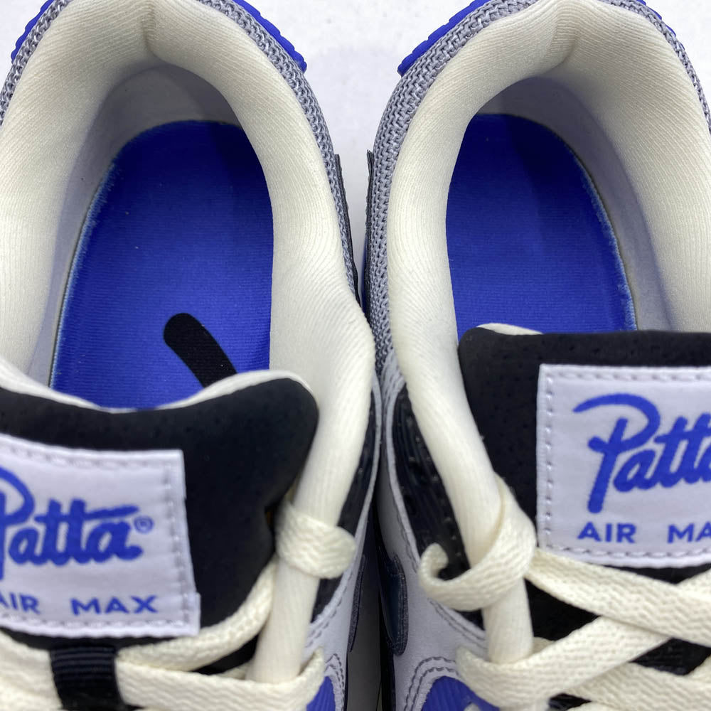 NIKE ナイキ HF8814-002 Patta Air Max 90 Sapphire and Particle Grey パタ エア マックス 90 サファイア アンド パーティクル グレー グレー系 25.5cm【中古】