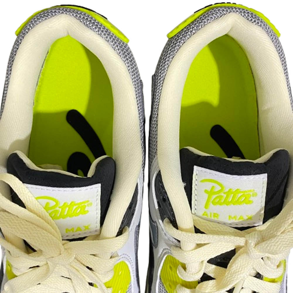 NIKE ナイキ HF8814-001 Patta Air Max 90 Cyber and Particle Grey パタ エア マックス 90 サイバー アンド パーティクル グレー グレー系 26cm【中古】
