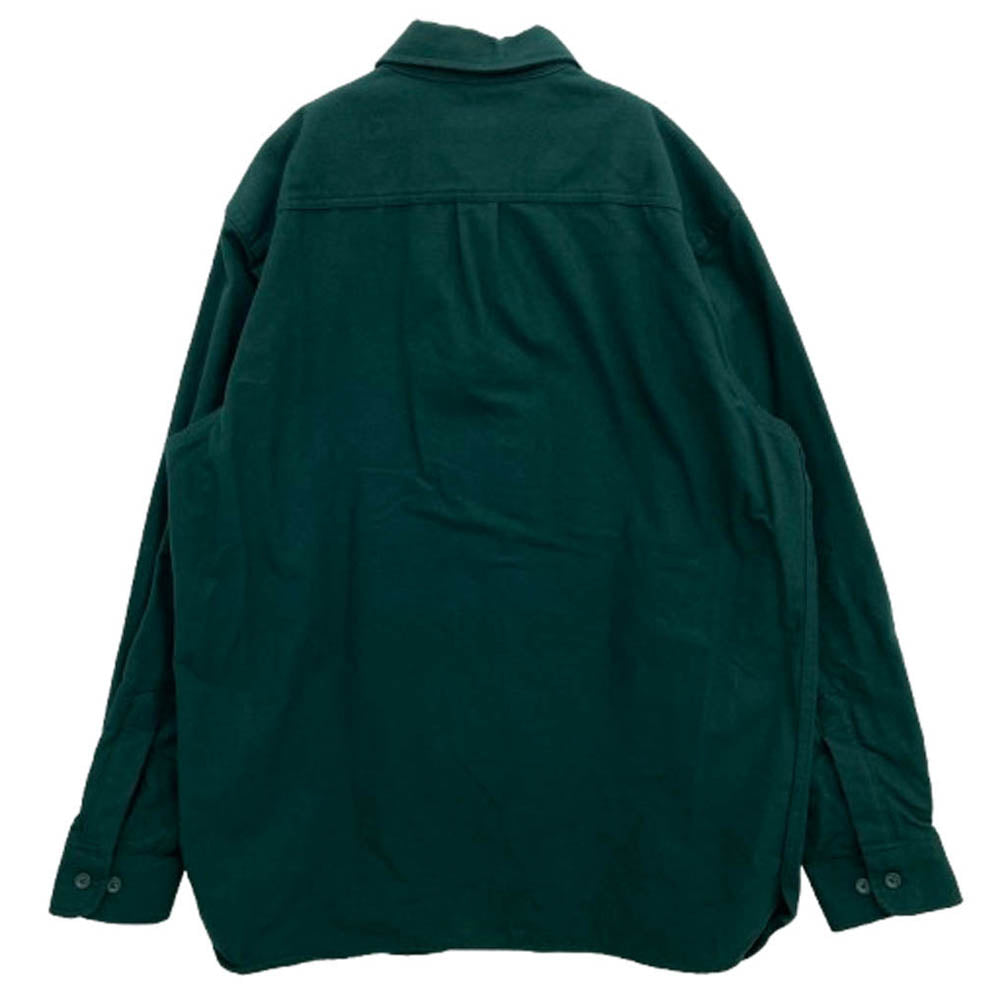 L.L.Bean エルエルビーン シャミー クロス 長袖 シャツ グリーン系 L【中古】