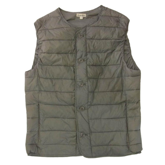 スティーブンアラン 1225-199-6956 中綿 ベスト グレー系 L【中古】