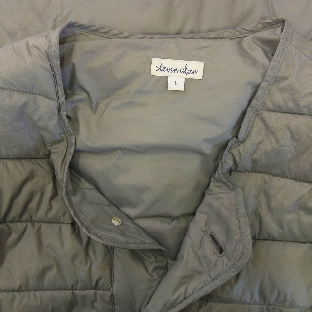 スティーブンアラン 1225-199-6956 中綿 ベスト グレー系 L【中古】