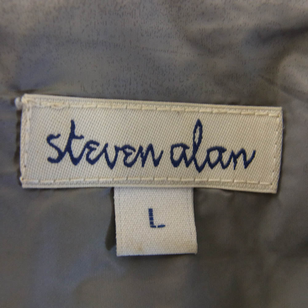 スティーブンアラン 1225-199-6956 中綿 ベスト グレー系 L【中古】
