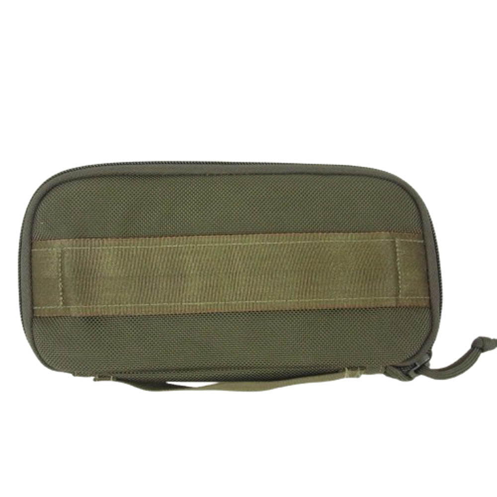 BRIEFING ブリーフィング USA製 TRIP CASE L トリップ ケース Lサイズ 小物入れ ポーチ カーキ系【中古】