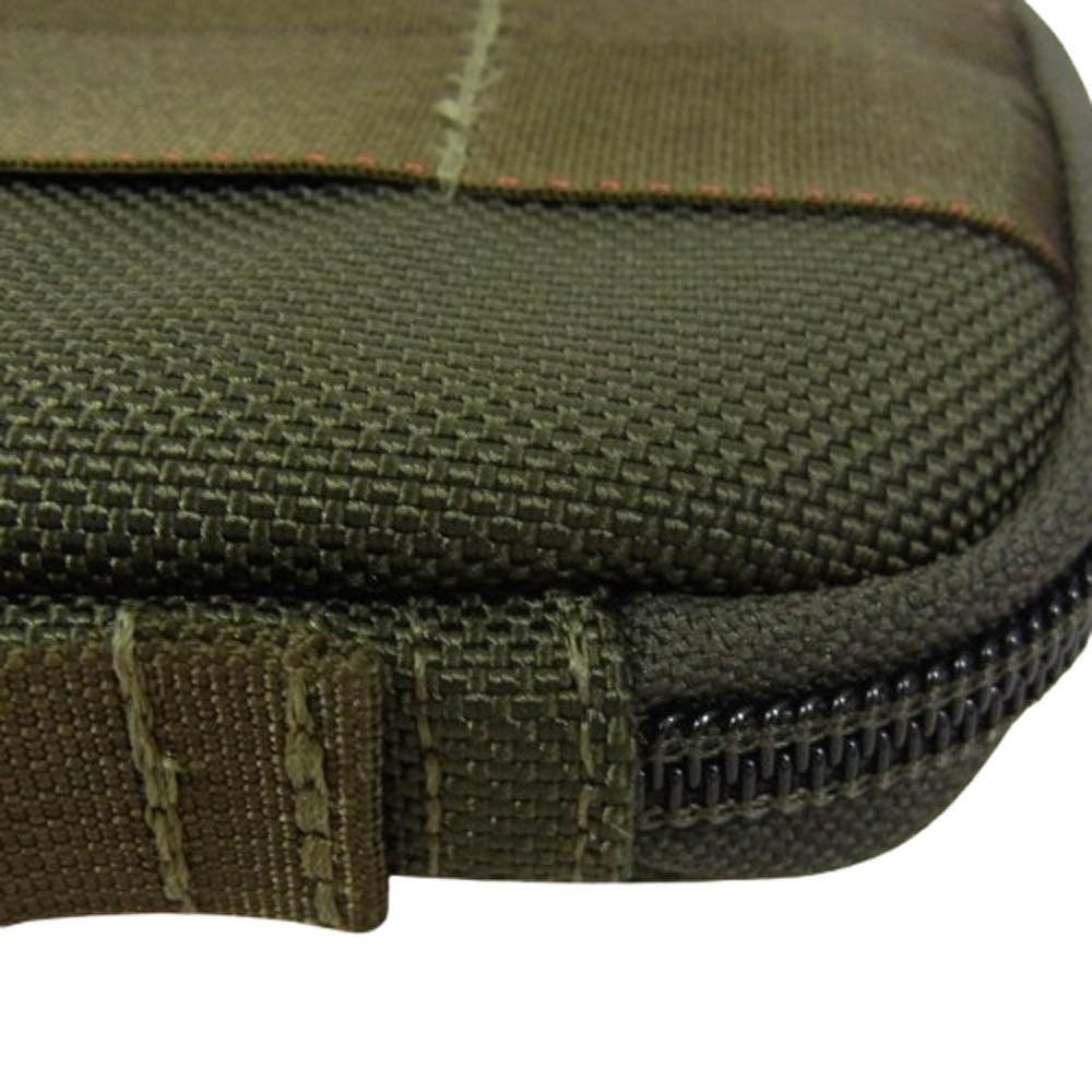 BRIEFING ブリーフィング USA製 TRIP CASE L トリップ ケース Lサイズ 小物入れ ポーチ カーキ系【中古】