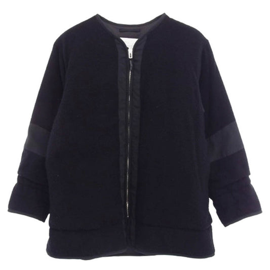 VAINL ARCHIVE ヴァイナルアーカイブ ring coat リングコート ミリタリー ライナー コート 中綿 ジャケット ブラック系 M【中古】