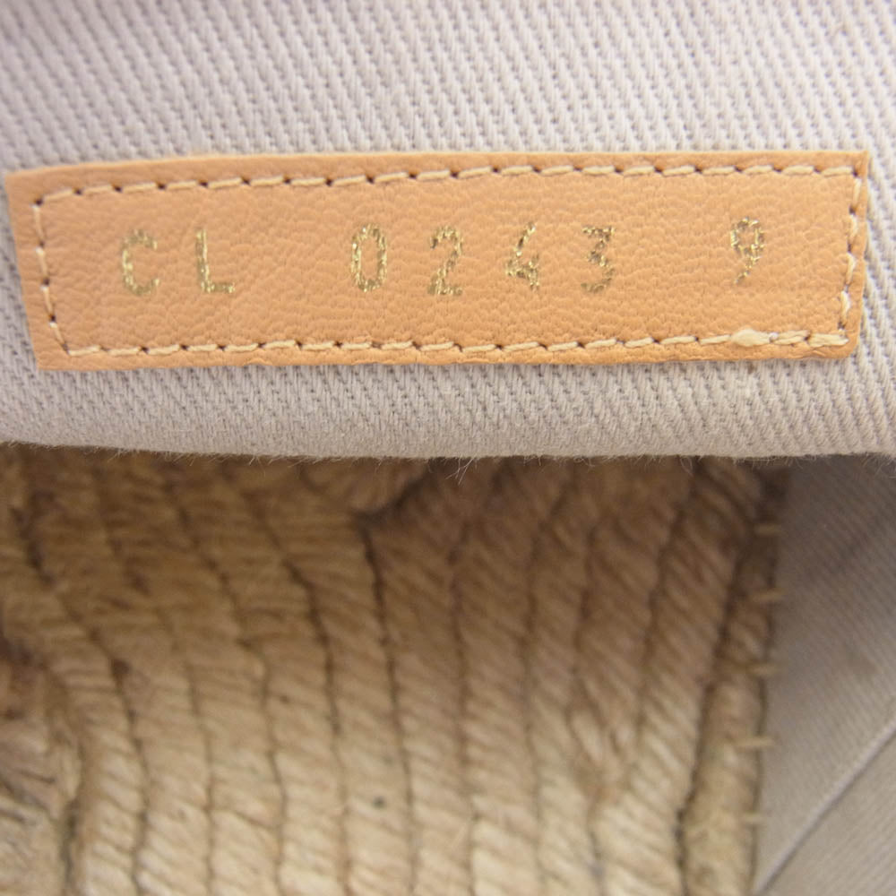 LOUIS VUITTON ルイ・ヴィトン 1ABFR6 ビダール ライン ローファー モノグラム エスパドリーユ スリッポン スニーカー ベージュ系 9【中古】