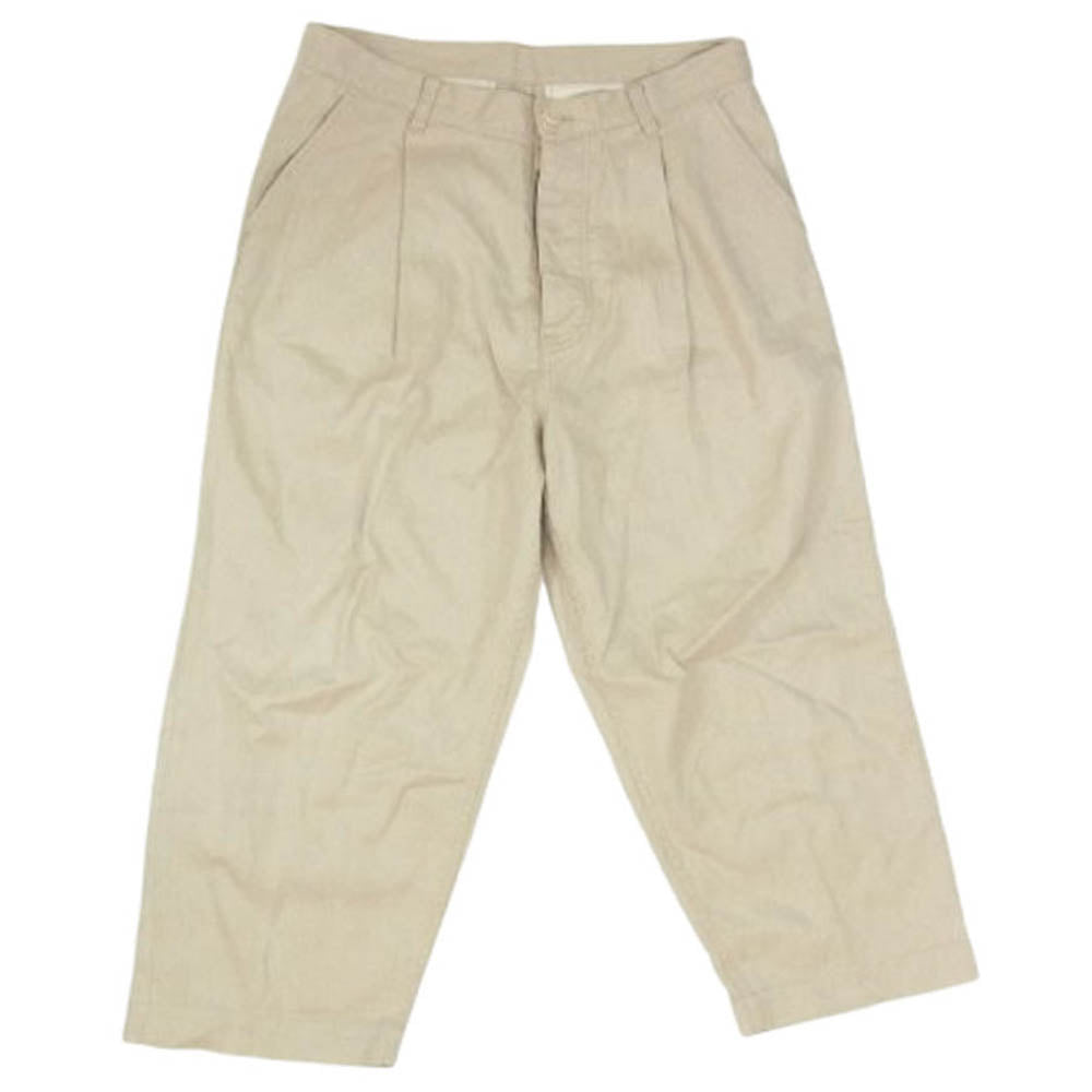 ネストローブ / コンフェクト 02221-0004 リネン コットン ワイド トラウザー パンツ ベージュ系 3【中古】