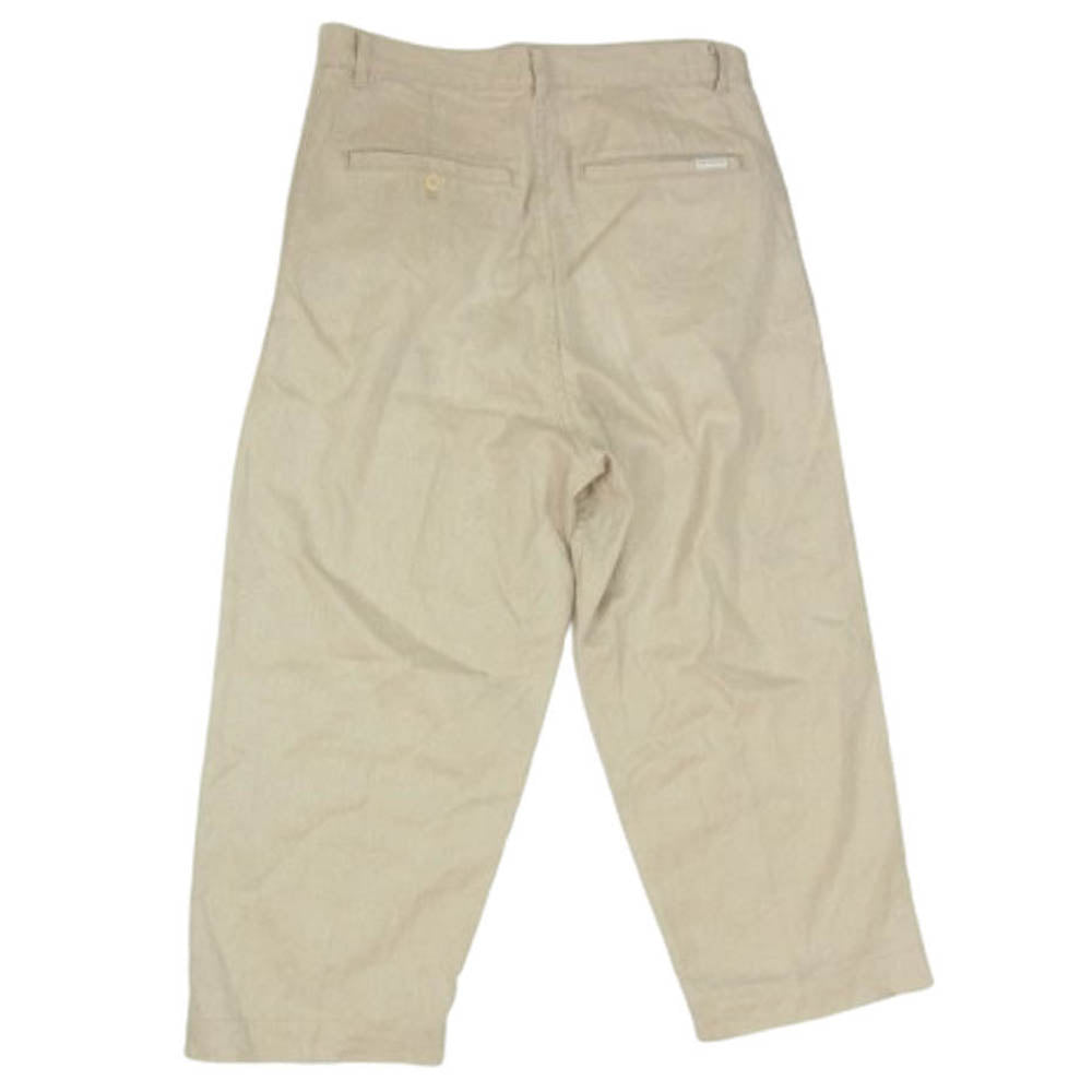 ネストローブ / コンフェクト 02221-0004 リネン コットン ワイド トラウザー パンツ ベージュ系 3【中古】