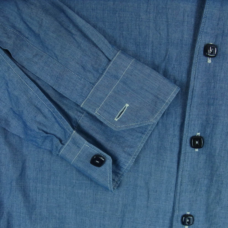 GIORGIO ARMANI ジョルジオアルマーニ オープンカラー 長袖