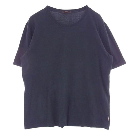 LOUIS VUITTON ルイ・ヴィトン クルーネック Tシャツ 半袖カットソー ブラック系 L【中古】