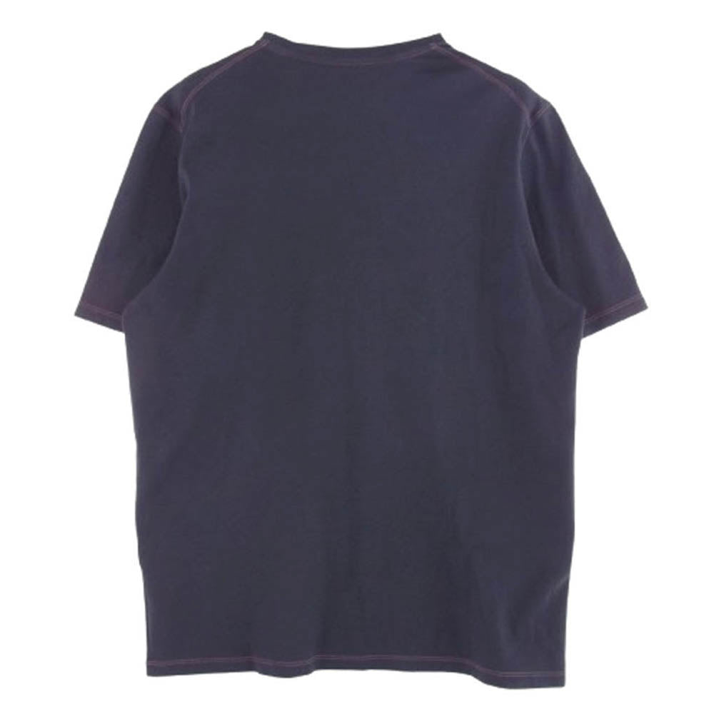 LOUIS VUITTON ルイ・ヴィトン カラーステッチ Tシャツ 半袖カットソー ダークグレー系 L【中古】