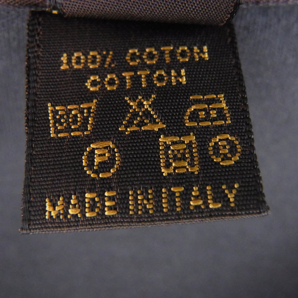 LOUIS VUITTON ルイ・ヴィトン カラーステッチ Tシャツ 半袖カットソー ダークグレー系 L【中古】