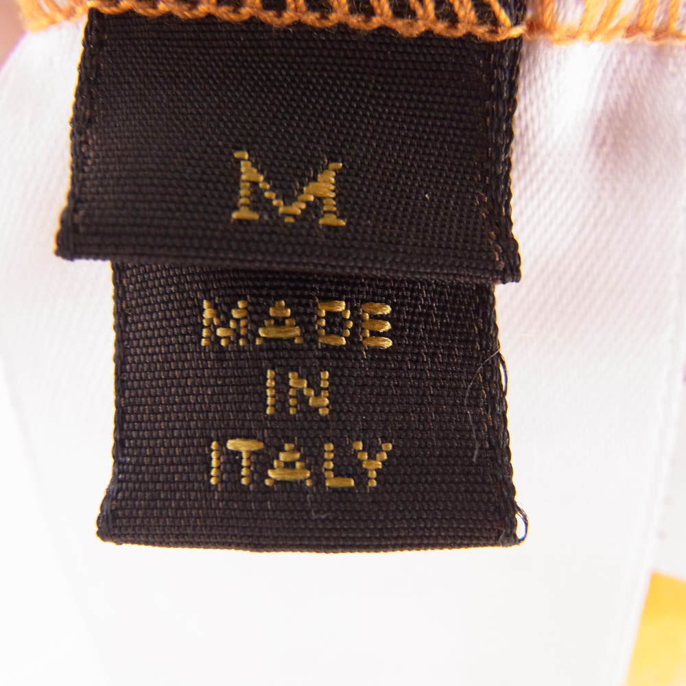 LOUIS VUITTON ルイ・ヴィトン RM131M H3JP09CMS ダミエ クルーネック ポケット Tシャツ 半袖カットソー オレンジ系 M【中古】