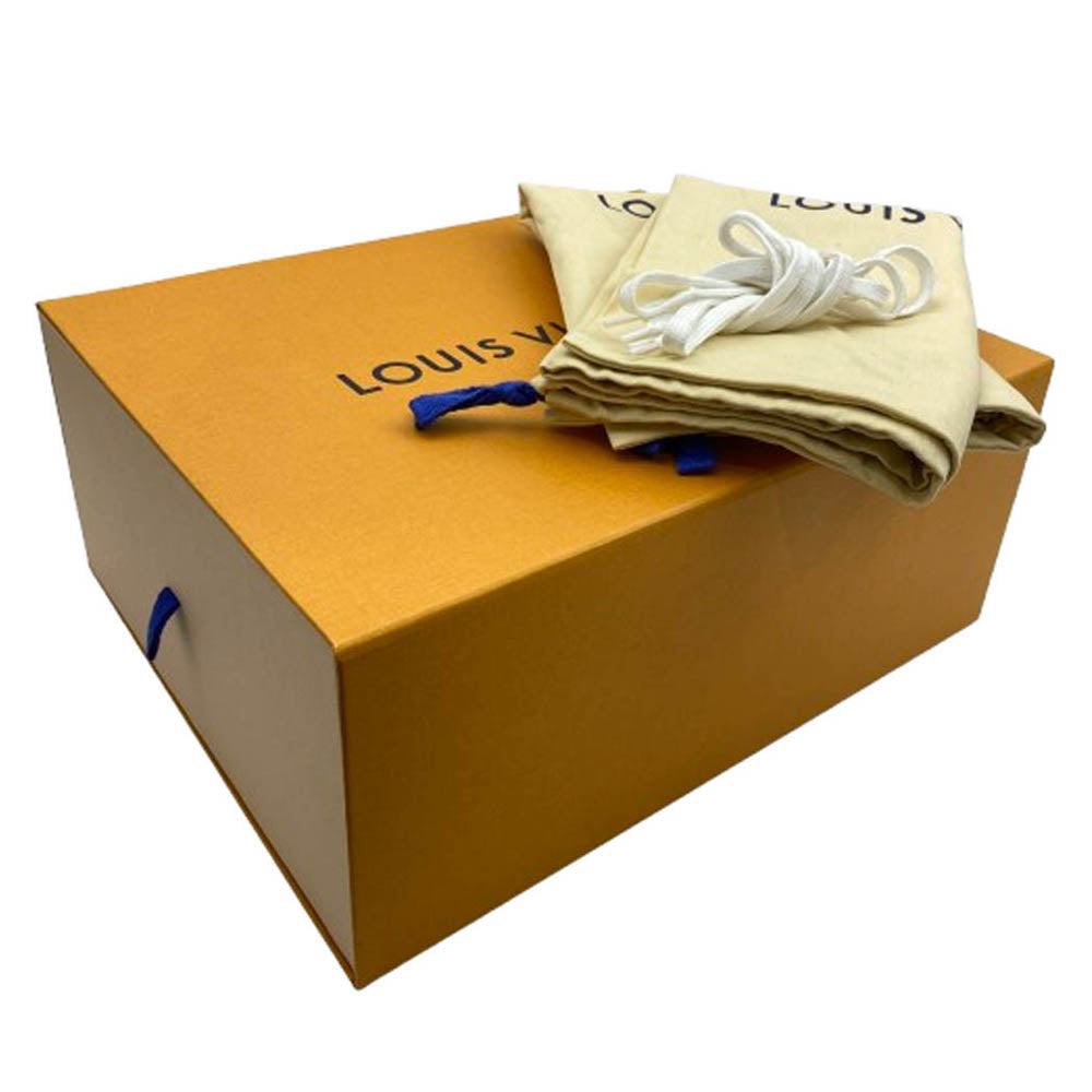 LOUIS VUITTON ルイ・ヴィトン 1AAQS4 ビバリーヒルズ ライン モノグラム ローカットスニーカー ホワイト系 7【中古】