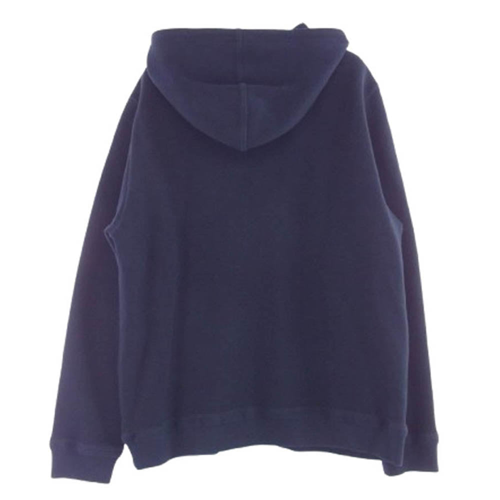 LOUIS VUITTON ルイ・ヴィトン 19SS RM202Q JUJ HFY42W ヴァージルアブロー スウェット ジップアップパーカー ダークネイビー系 XXL【中古】