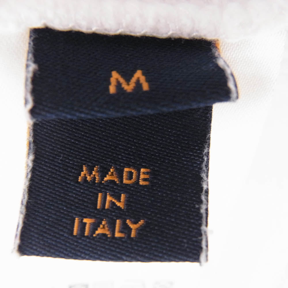 LOUIS VUITTON ルイ・ヴィトン 20AW RM202M FMC HJY22W モノグラム フラワー刺繍 スウェット ホワイト系 M【中古】