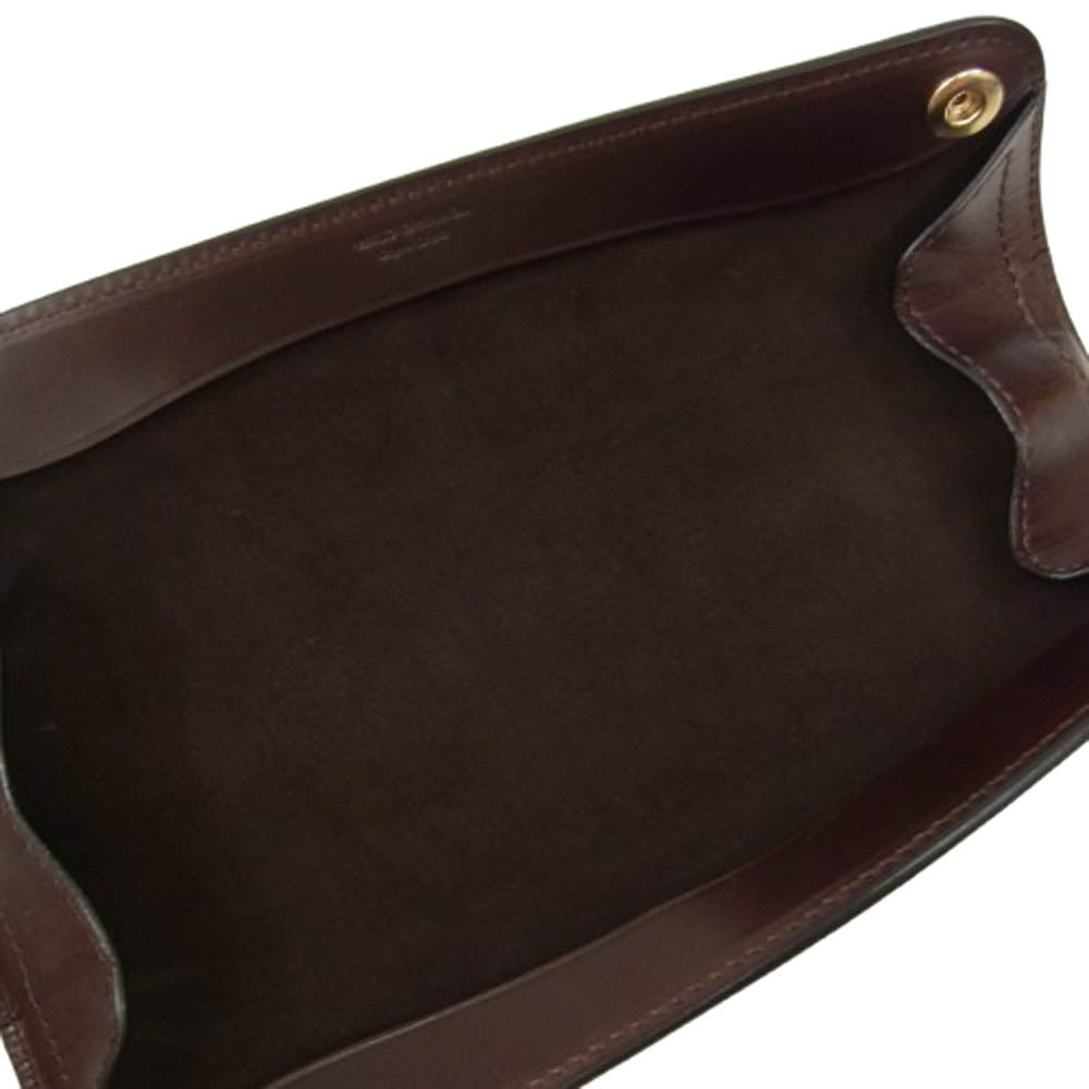 WILDSWANS ワイルドスワンズ SADDLE PULL UP CYLINDER-S サドルプルアップ シリンダー S ペンケース ブラウン系【美品】【中古】