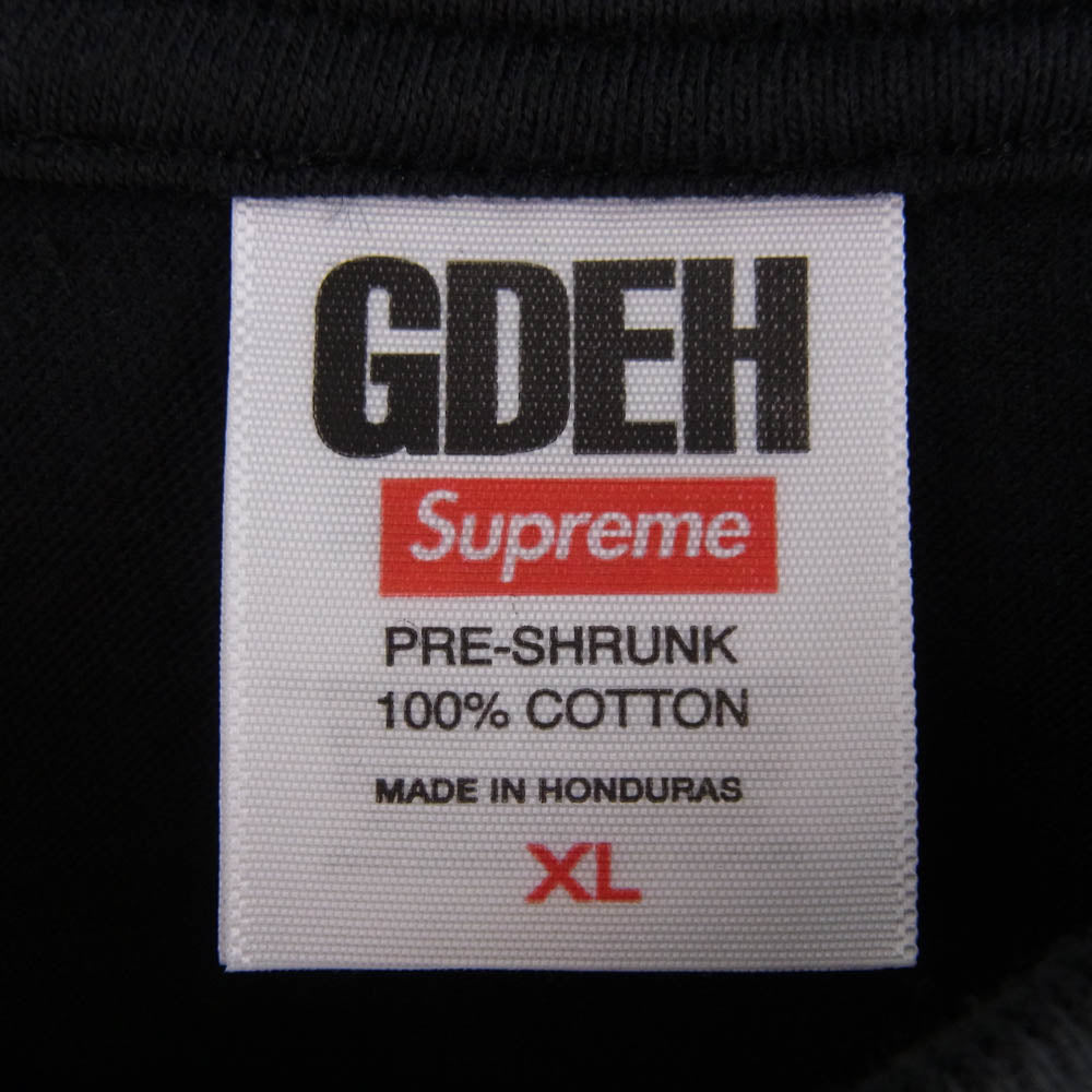 Supreme シュプリーム 25SS GOODENOUGH Device Tee グッドイナフ デバイス 半袖 Tシャツ ブラック系 XL【極上美品】【中古】