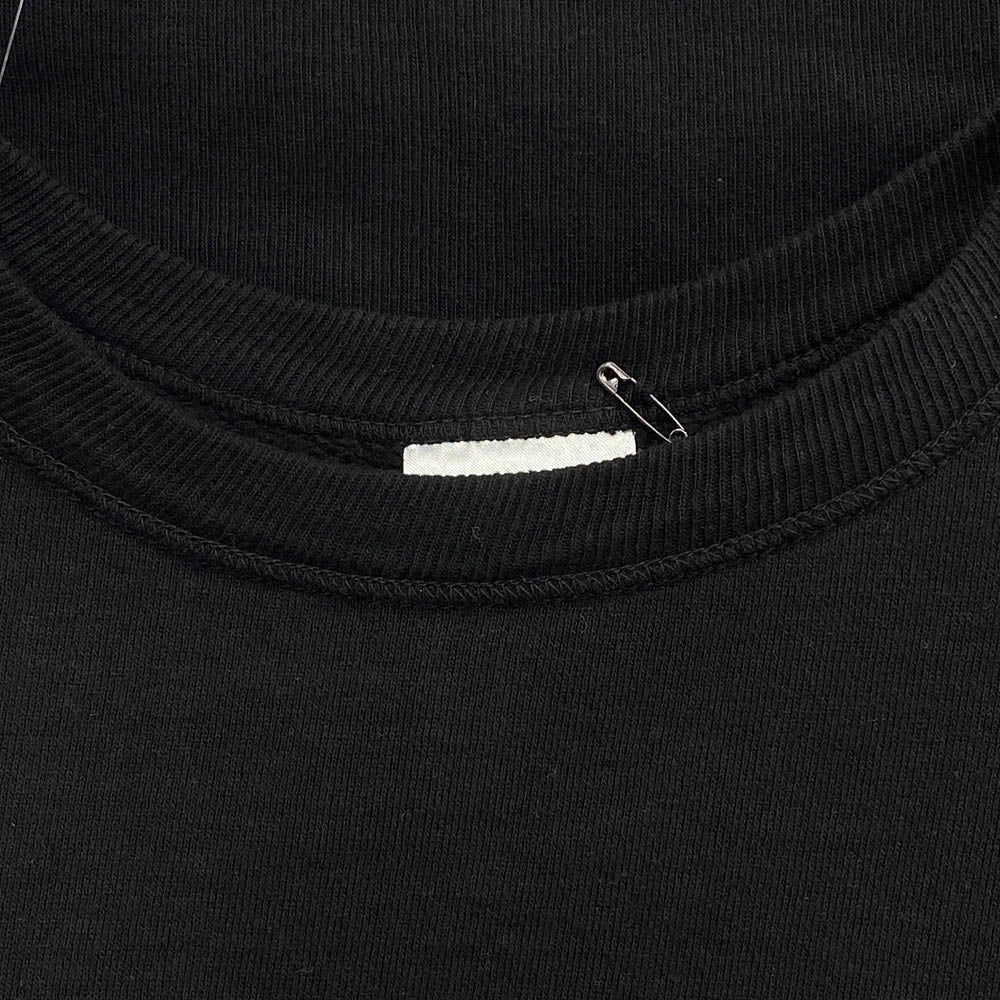 SAINT MICHAEL セントマイケル SM-HR8-0000-044 CREW NECK SWEAT 7 DEADLY クルーネック スウェット トレーナー ブラック系 XL【極上美品】【中古】