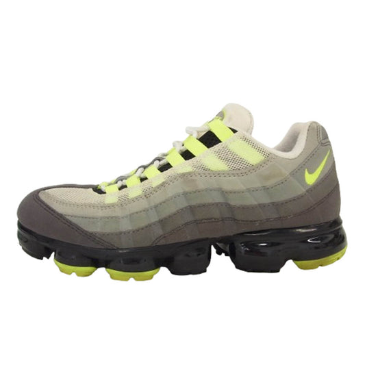 NIKE ナイキ AJ7292-001 Air Vapormax 95 Neon エア ヴェイパー マックス 95 ネオン スニーカー グレー系 26.5cm【中古】
