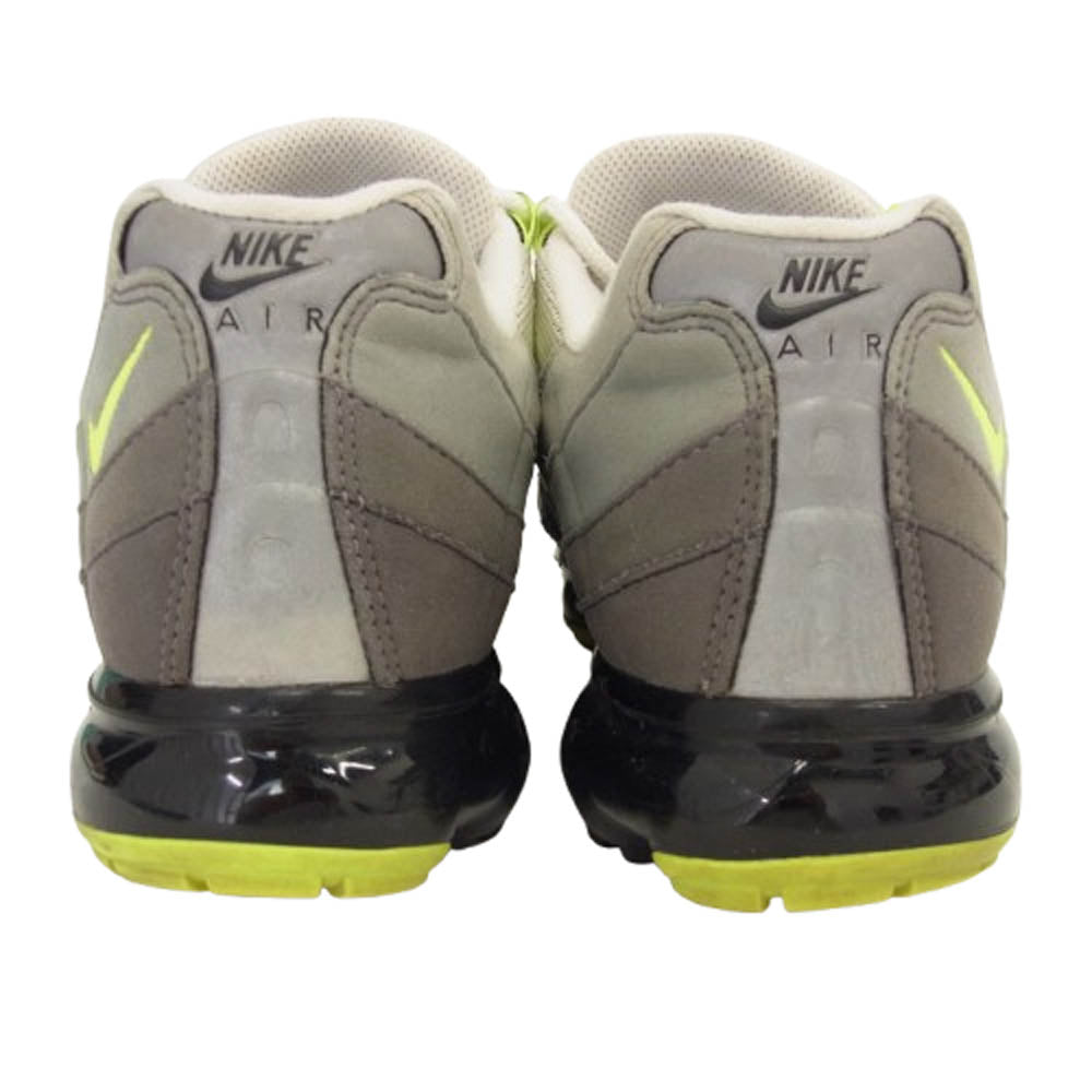 NIKE ナイキ AJ7292-001 Air Vapormax 95 Neon エア ヴェイパー マックス 95 ネオン スニーカー グレー系 26.5cm【中古】