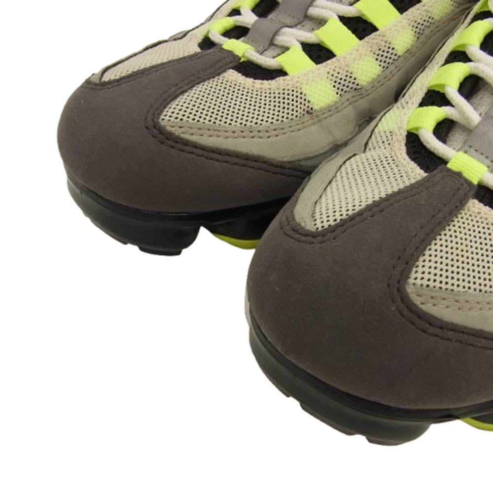 NIKE ナイキ AJ7292-001 Air Vapormax 95 Neon エア ヴェイパー マックス 95 ネオン スニーカー グレー系 26.5cm【中古】