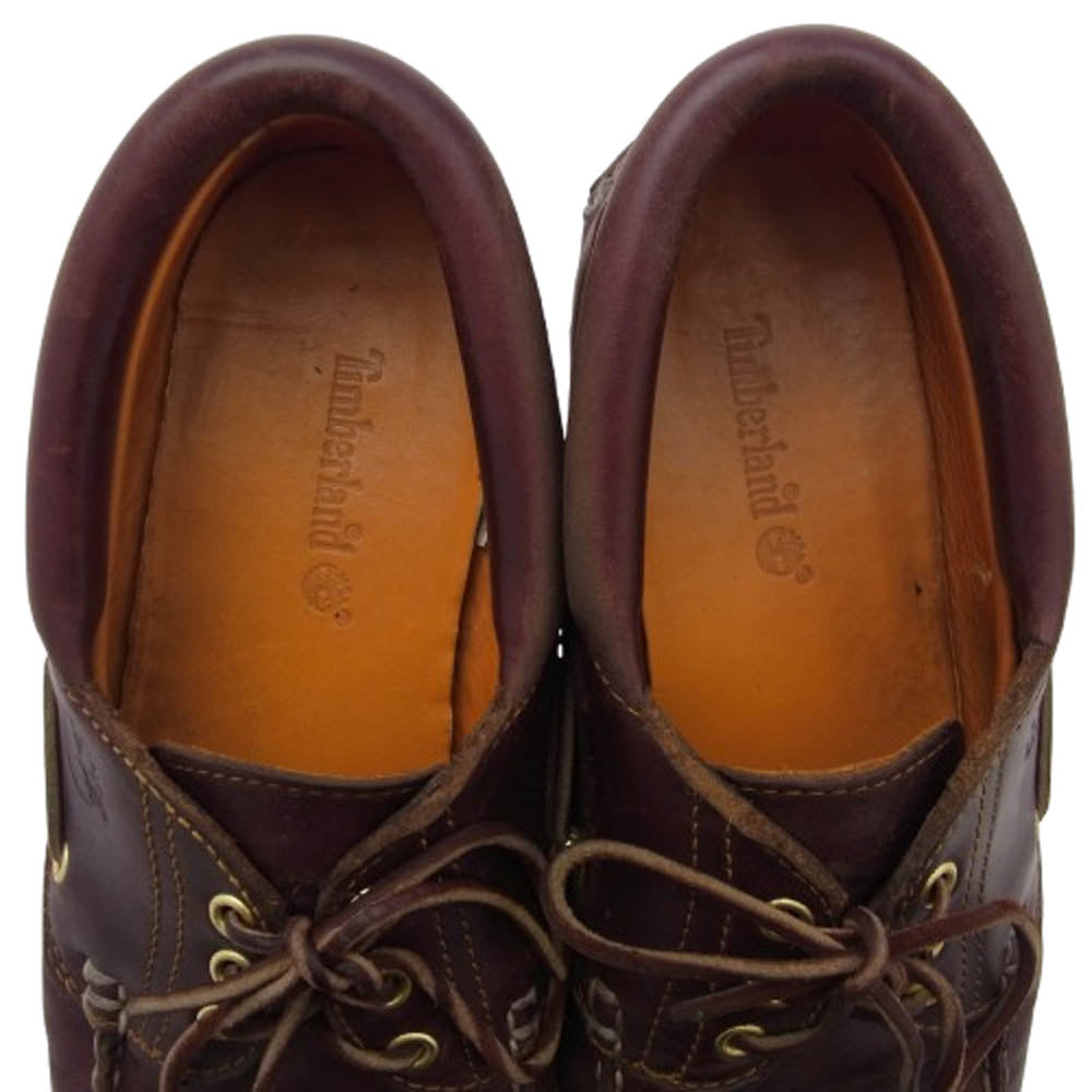 Timberland ティンバーランド 3EYE CLASSIC LUG 3アイ クラシック ラグ シューズ ブラウン系 10Ｗ【中古】