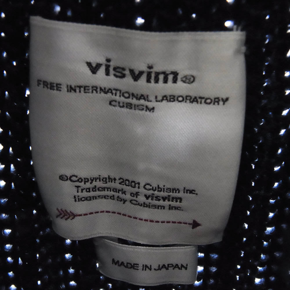 VISVIM ビズビム 21AW 0121205012004 AMPLUS TURTLENECK KNIT アンプラス タートルネック ニット セーター ネイビー系 3【中古】