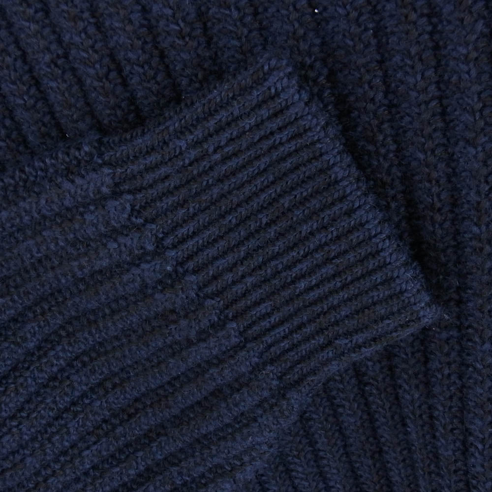 VISVIM ビズビム 21AW 0121205012004 AMPLUS TURTLENECK KNIT アンプラス タートルネック ニット セーター ネイビー系 3【中古】