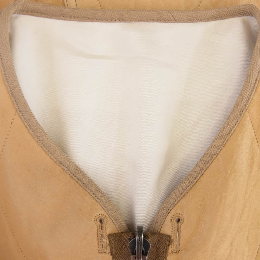 VISVIM ビズビム 0120105014009 F.I.L. EXCLUSIVE IRIS JKT IT (FR VEG.L) アイリス レザージャケット ベージュ系【中古】