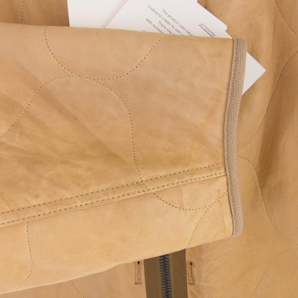 VISVIM ビズビム 0120105014009 F.I.L. EXCLUSIVE IRIS JKT IT (FR VEG.L) アイリス レザージャケット ベージュ系【中古】