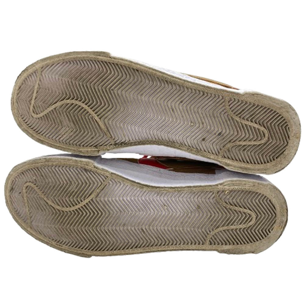 NIKE ナイキ DD1877-200 × SACAI BLAZER LOW BRITISH TAN サカイ ブレーザー ブリティッシュ タン ローカットスニーカー ブラウン系 27cm【中古】