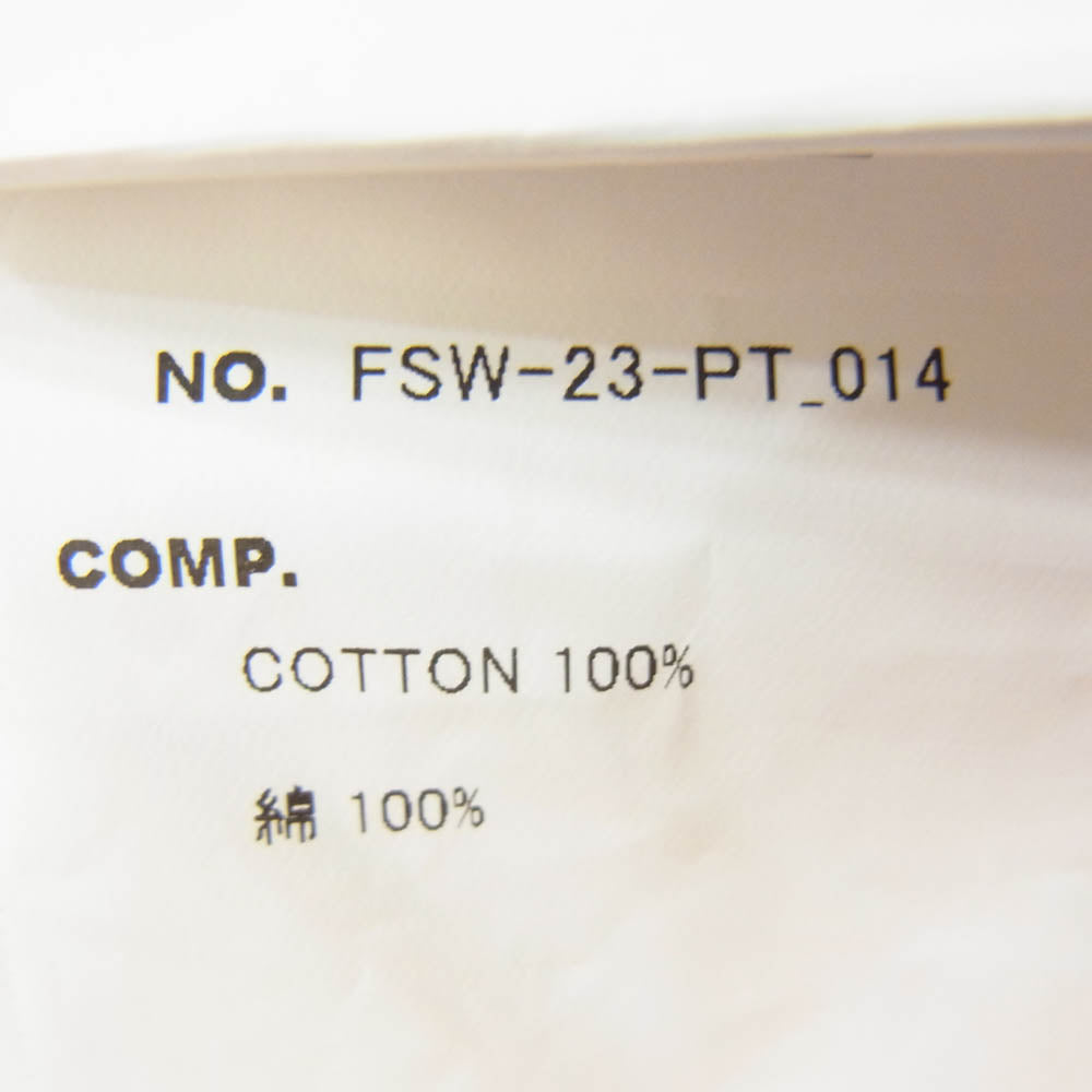 FreshService フレッシュサービス FSW-23-PT-014 UTILITY OVER SHORTS ユーティリティ オーバー コットン ショートパンツ ショーツ ハーフパンツ ブラック系 F【中古】