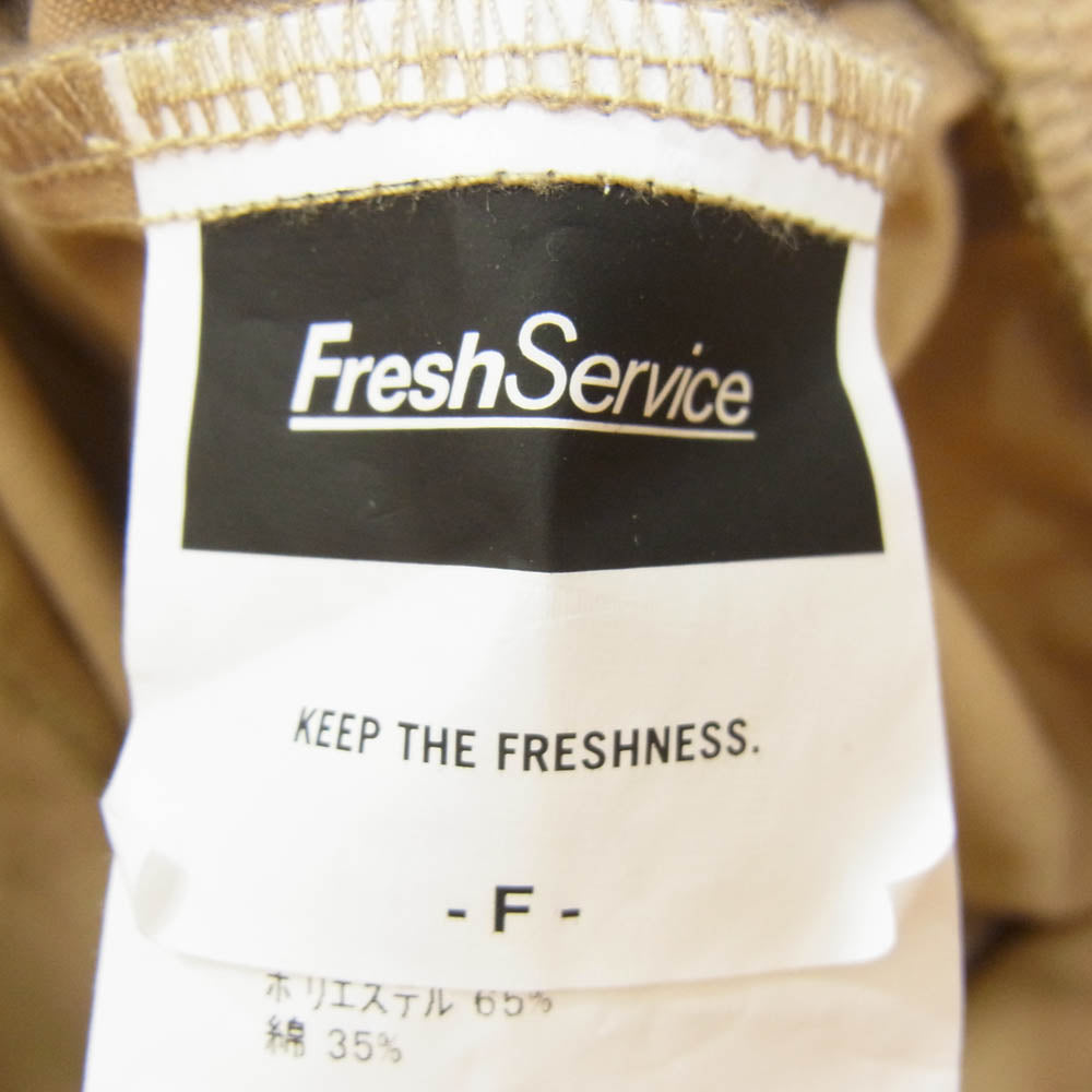 FreshService フレッシュサービス FSW-23-PT-145 CORPORATE EASY SHORTS コーポレート イージー ショートパンツ ショーツ ハーフパンツ ベージュ系 F【美品】【中古】