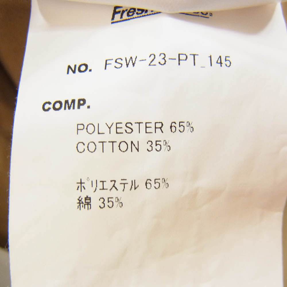 FreshService フレッシュサービス FSW-23-PT-145 CORPORATE EASY SHORTS コーポレート イージー ショートパンツ ショーツ ハーフパンツ ベージュ系 F【美品】【中古】