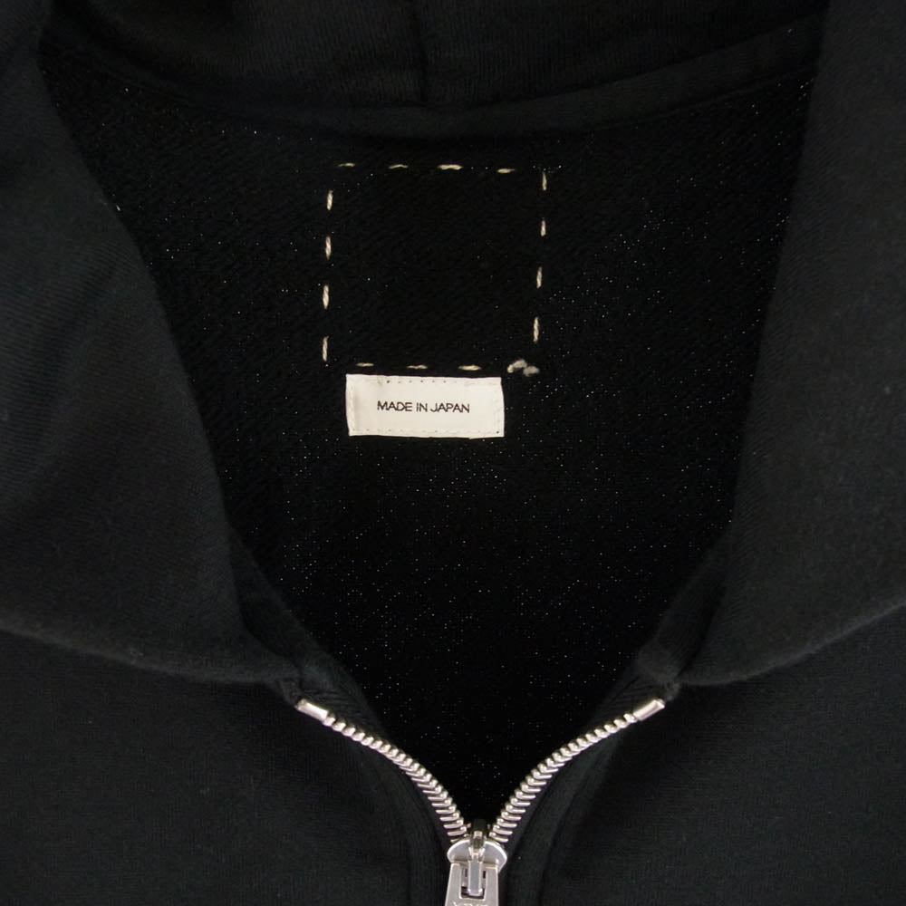 VISVIM ビズビム 0122105010003 ULTIMATE JV HOODIE F.Z. ジップ パーカー ブラック系 3【中古】