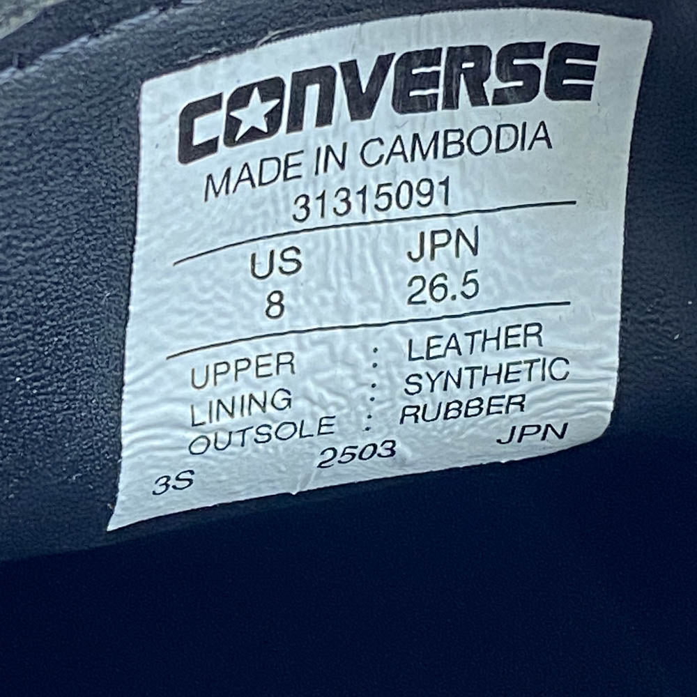 CONVERSE コンバース 31315091 ALL STAR COINLOAFER オールスター コインローファー シューズ スニーカー ブラック系 26.5cm【中古】