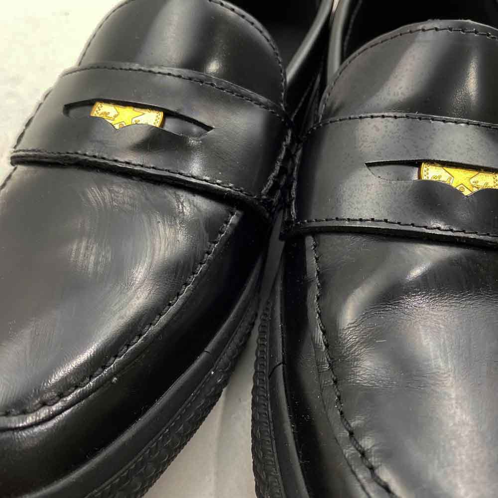 CONVERSE コンバース 31315091 ALL STAR COINLOAFER オールスター コインローファー シューズ スニーカー ブラック系 26.5cm【中古】