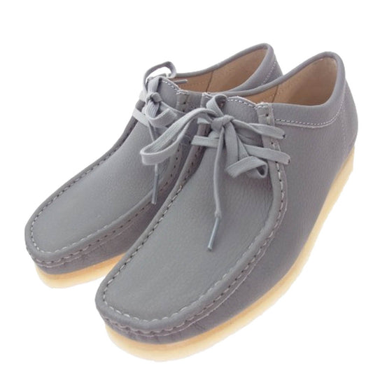 Supreme シュプリーム 25SS × Clarks クラークス Reflective Wallabee Silver リフレクティブ ワラビー シルバー シューズ グレー系 US8 /25.5cm【新古品】【未使用】【中古】
