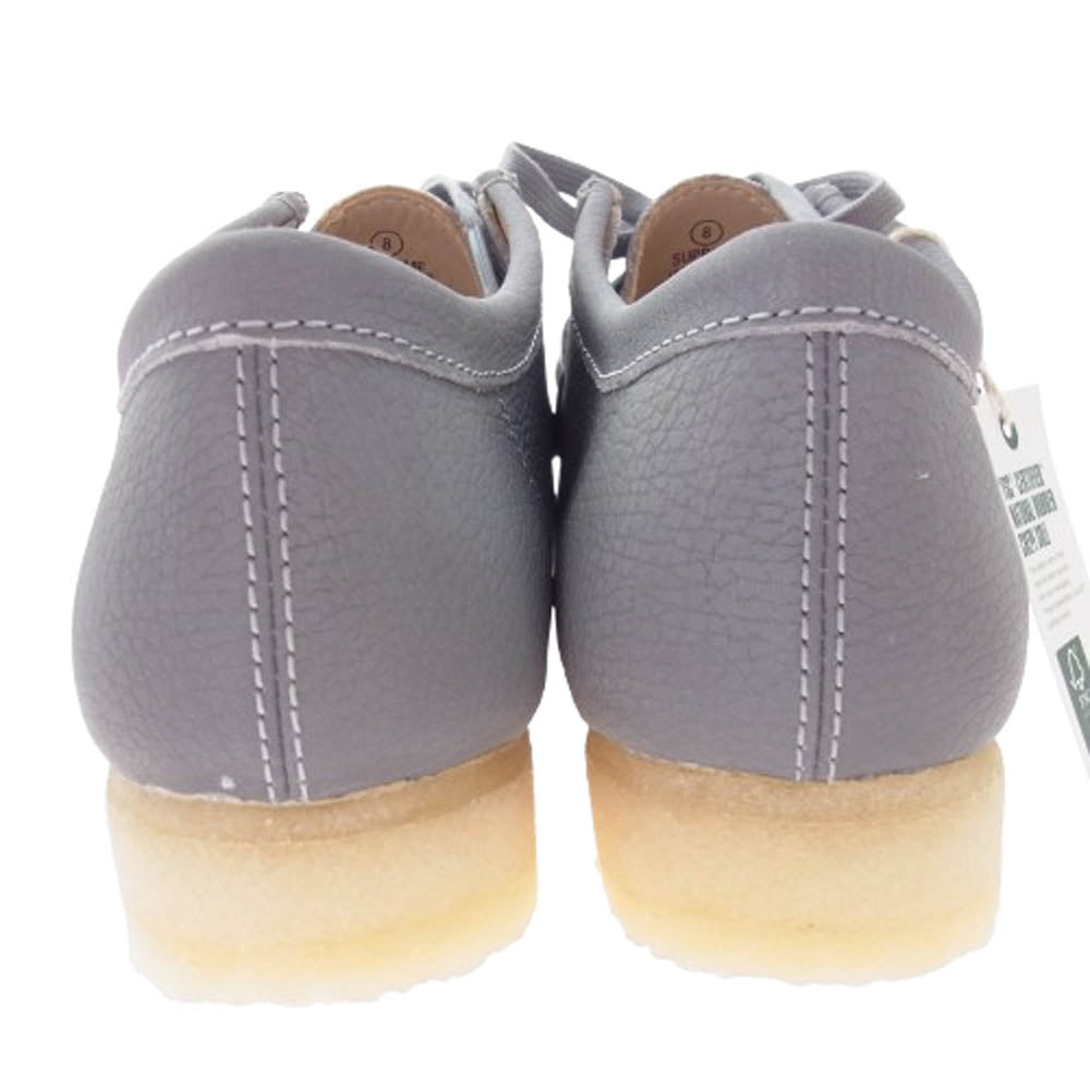 Supreme シュプリーム 25SS × Clarks クラークス Reflective Wallabee Silver リフレクティブ ワラビー シルバー シューズ グレー系 US8 /25.5cm【新古品】【未使用】【中古】