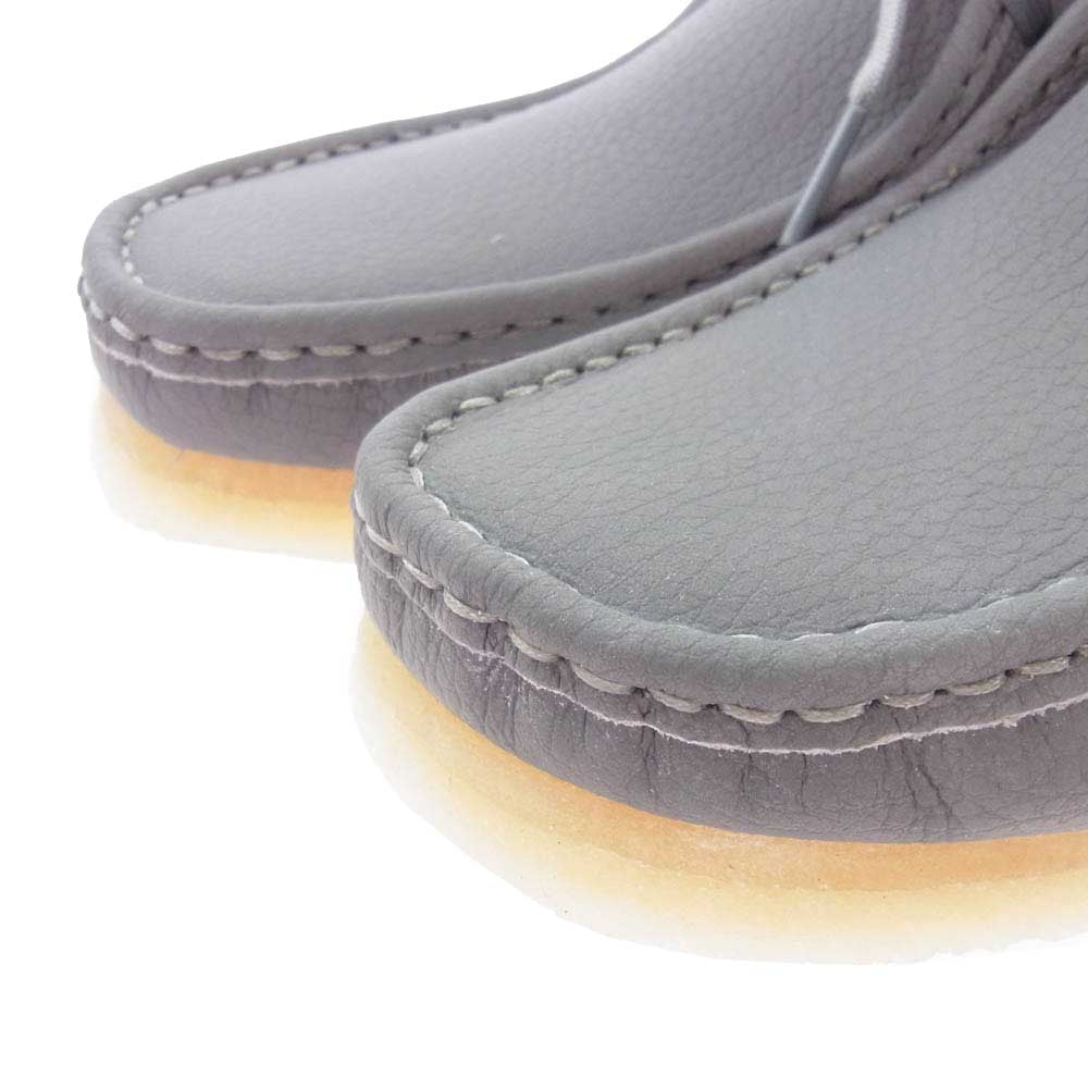 Supreme シュプリーム 25SS × Clarks クラークス Reflective Wallabee Silver リフレクティブ ワラビー シルバー シューズ グレー系 US8 /25.5cm【新古品】【未使用】【中古】