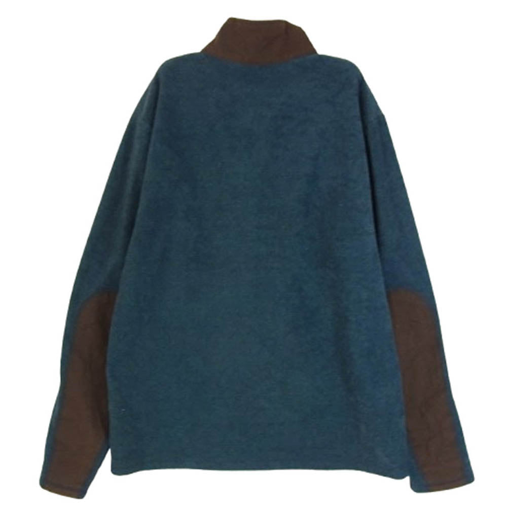 KAVU カブー ワッペン付き フリース ジャケット ネイビー系 M【中古】