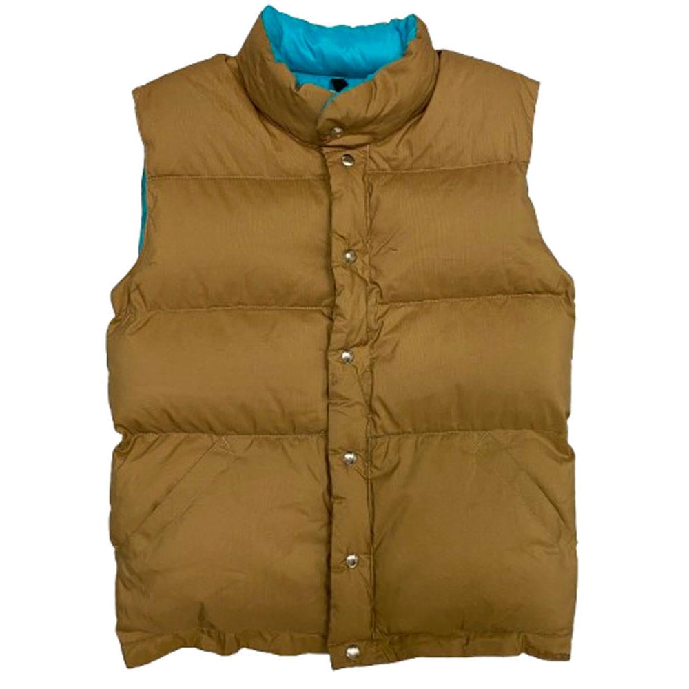 Crescent Down Works クレセントダウンワークス USA製 60/40 DOWN VEST ダウン ベスト ブラウン系 M【中古】