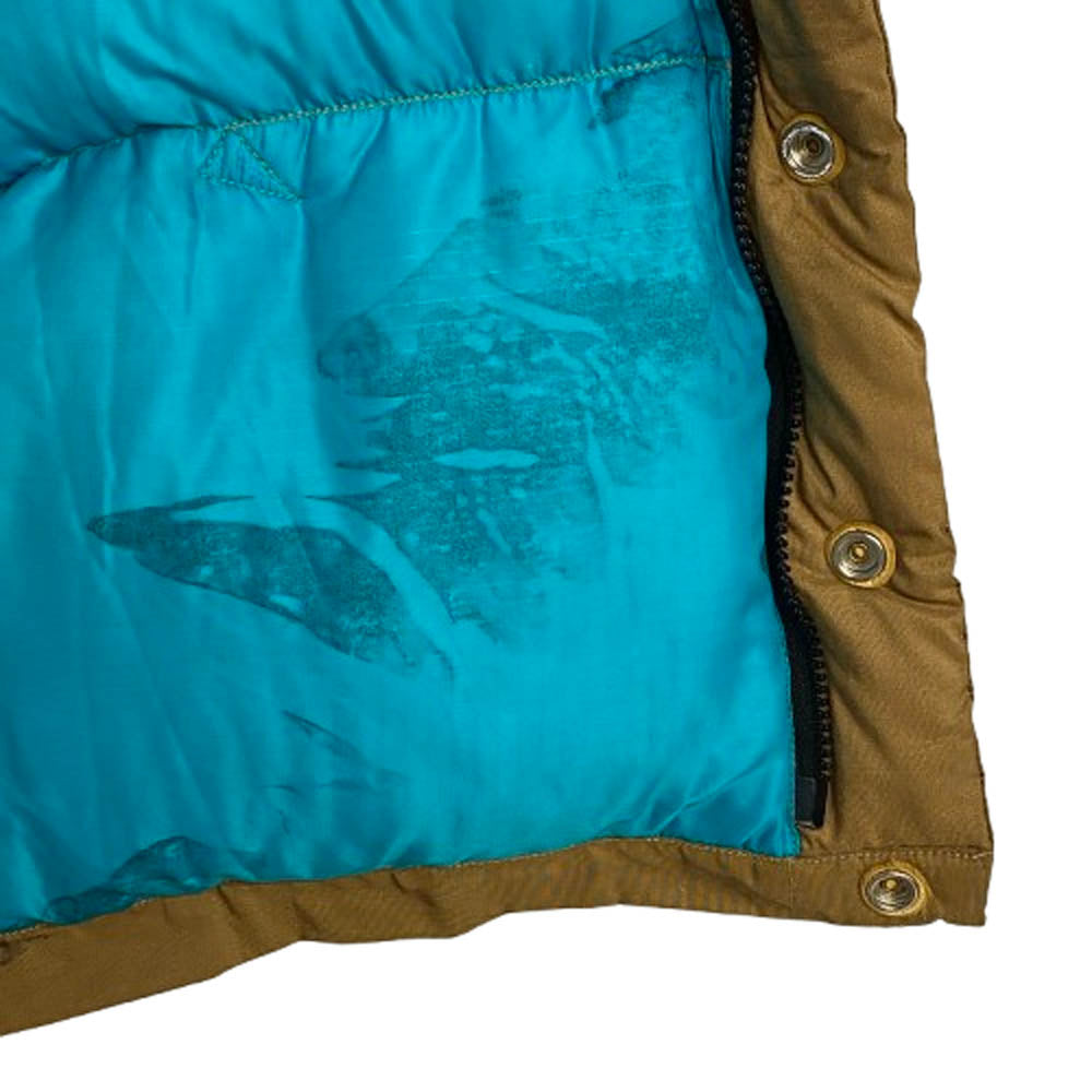 Crescent Down Works クレセントダウンワークス USA製 60/40 DOWN VEST ダウン ベスト ブラウン系 M【中古】