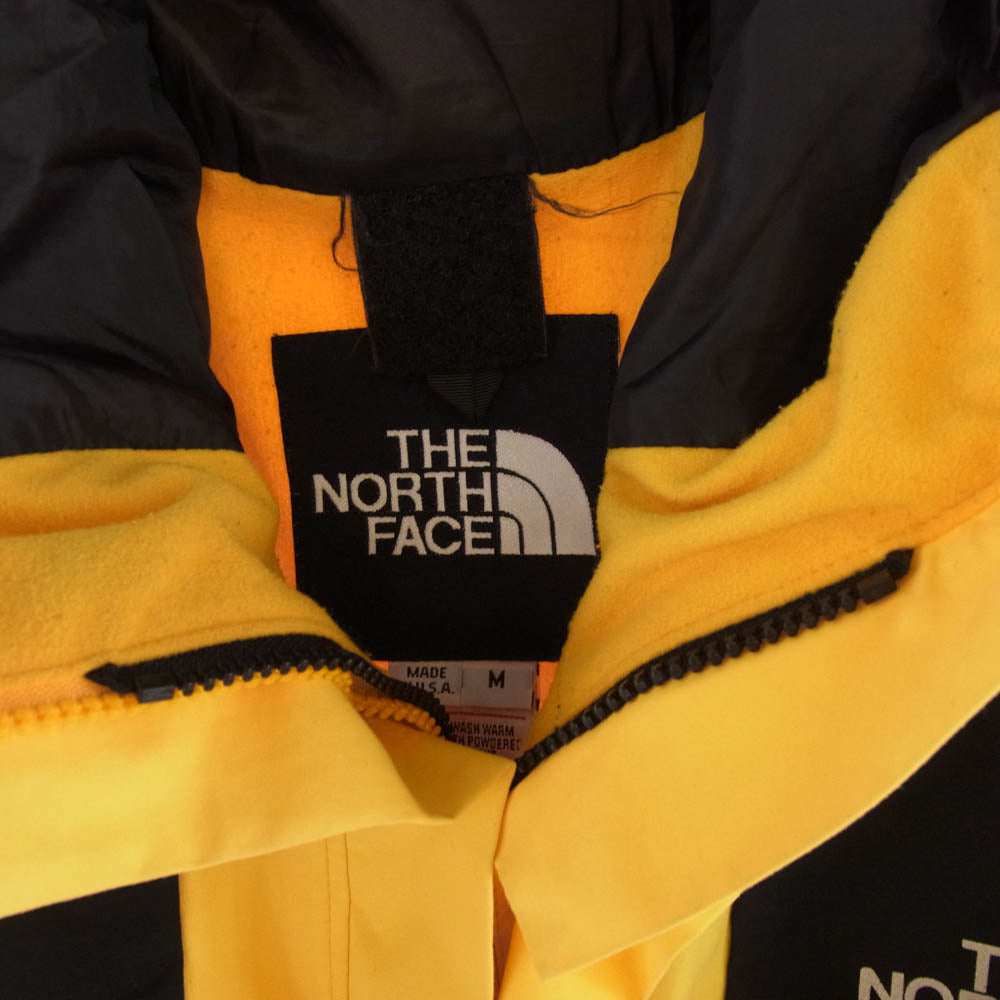 THE NORTH FACE ノースフェイス 90s USA製 マウンテンジャケット イエロー系 M【中古】