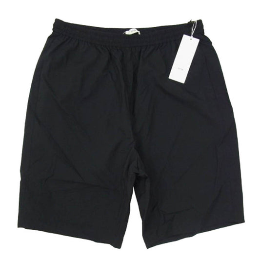 ATON エイトン PRAGGM0200 TRAVEL NYLON WIDE EASY SHORTS トラベルナイロン ワイド イージー ショーツ ハーフパンツ ブラック系 06【極上美品】【中古】