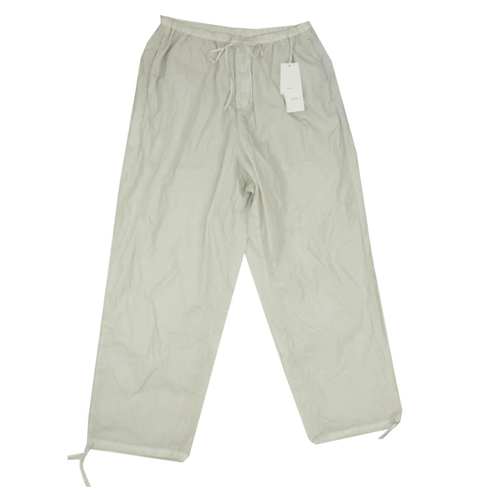 ATON ナイロンショートパンツ　グレー ATON エイトン ストレッチ ナイロン ワイドショーツ PRAGCM0202