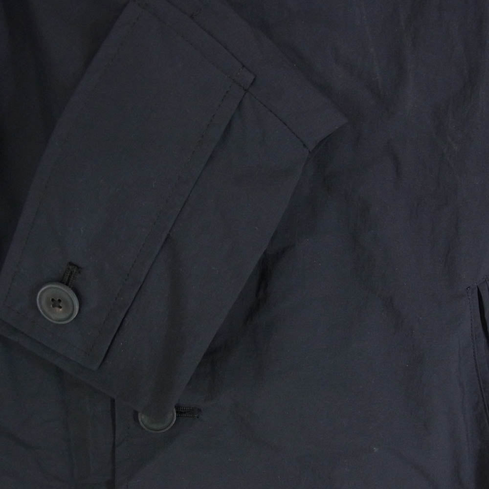 ATON エイトン JKAGGM0200 TRAVEL NYLON COVERALL トラベルナイロン カバーオール ジャケット ブラック系 06【極上美品】【中古】