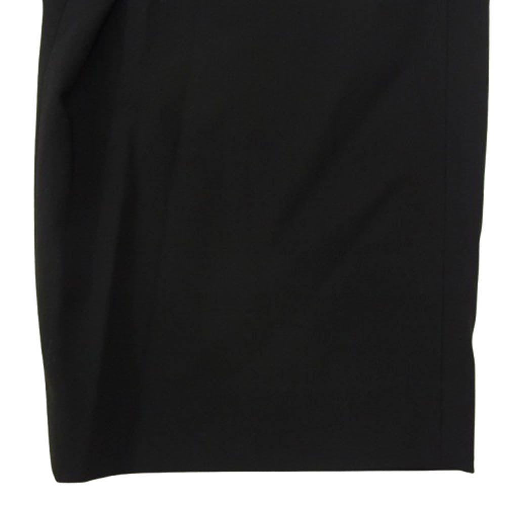ATON エイトン 25SS PRAGGM0203 HIGH TWIST WOOL WIDE PANTS ハイツイストウール ワイドパンツ ブラック系 02【極上美品】【中古】
